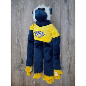 Nashville Predators NHL Hanging Plush Monkey Forever Collectibles Velcro Hands